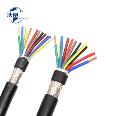 Cavo di controllo dello schermo isolante in PVC ad alta flessibilità in filo di rame a più fili